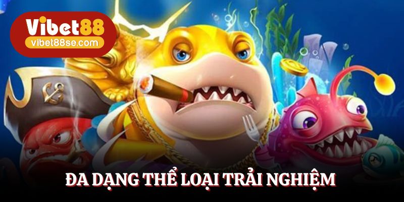 Các loại hình bắn cá H5 được người chơi thỏa sức trải nghiệm