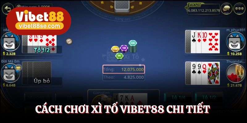 Nắm công thức tính điểm trong cách chơi xì tố Vibet88