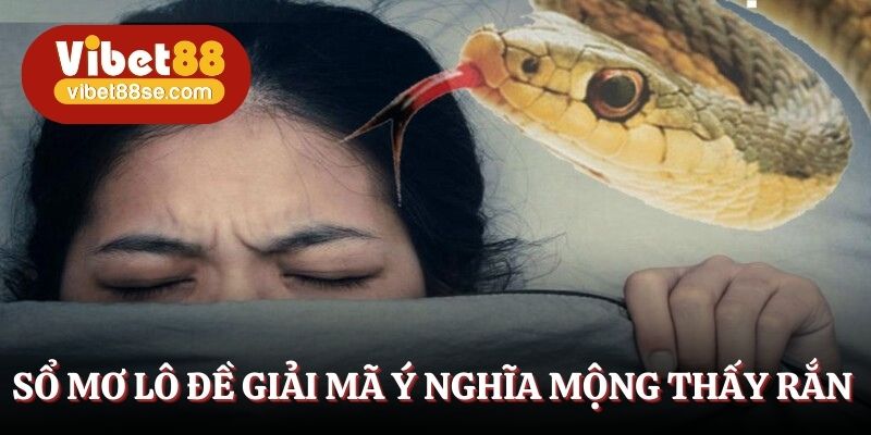 Sổ mơ lô đề giải mã ý nghĩa mộng thấy rắn