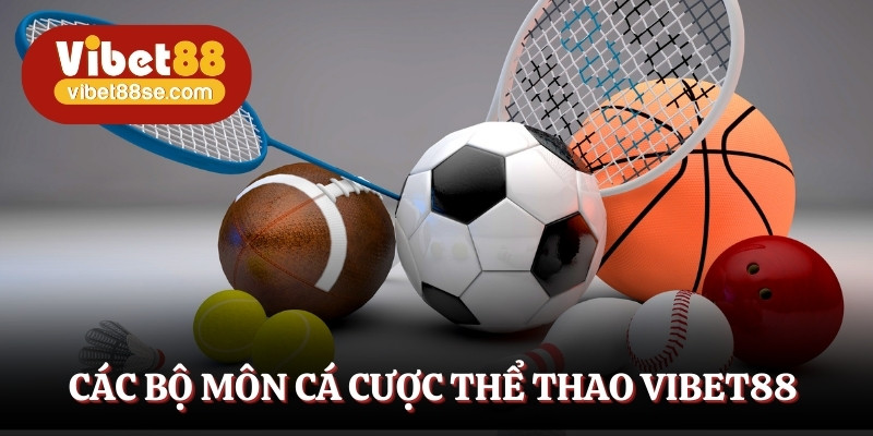 Hàng loạt các siêu phẩm thể thao Vibet88 được cung cấp