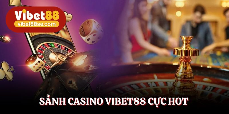 Sảnh casino hoành tráng không kém gì sòng bạc thực